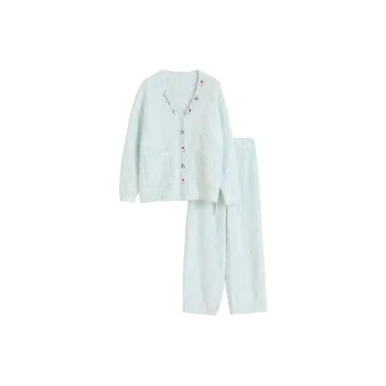 WANANNI Pajama Set Women's Lake Green