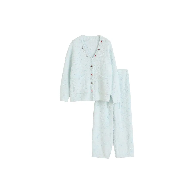 WANANNI Pajama Set Women's Lake Green-0