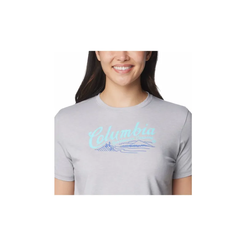 Columbia Sun Trek T-Shirt Women's Gray-2