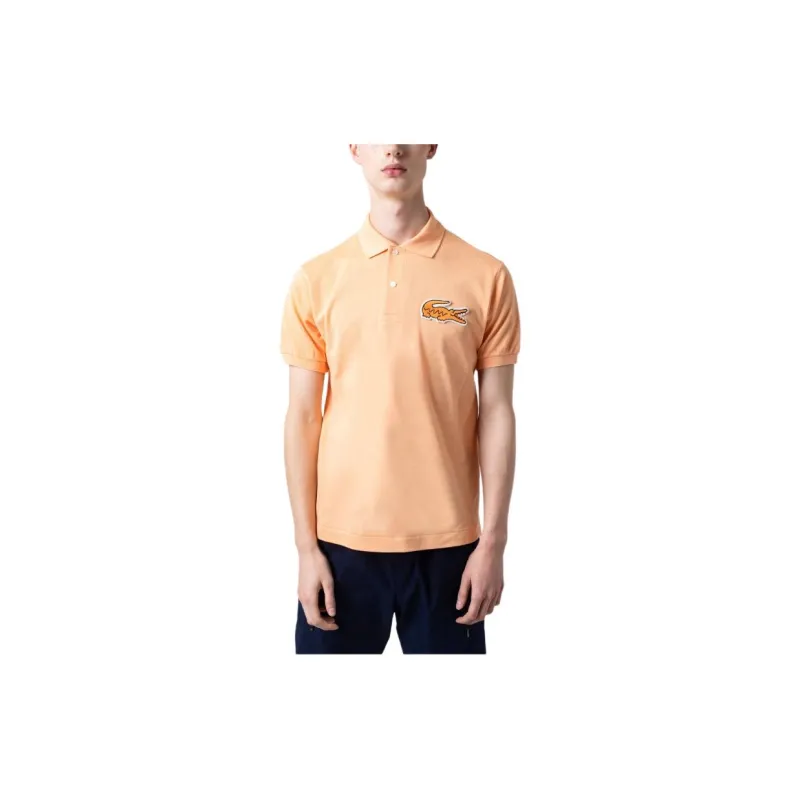 LACOSTE Polo Shirt Men's Light Orange-2
