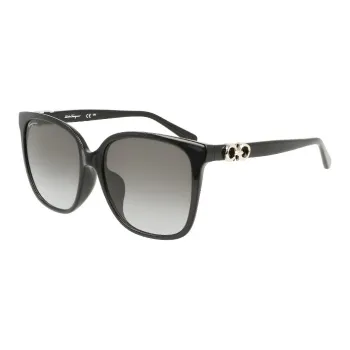 FERRAGAMO Injection Molded Square Sunglasses Unisex
