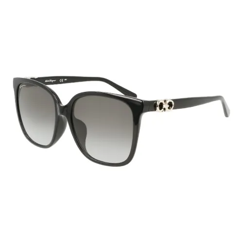 FERRAGAMO Injection Molded Square Sunglasses Unisex