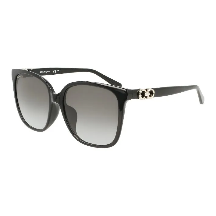 FERRAGAMO Injection Molded Square Sunglasses Unisex-0