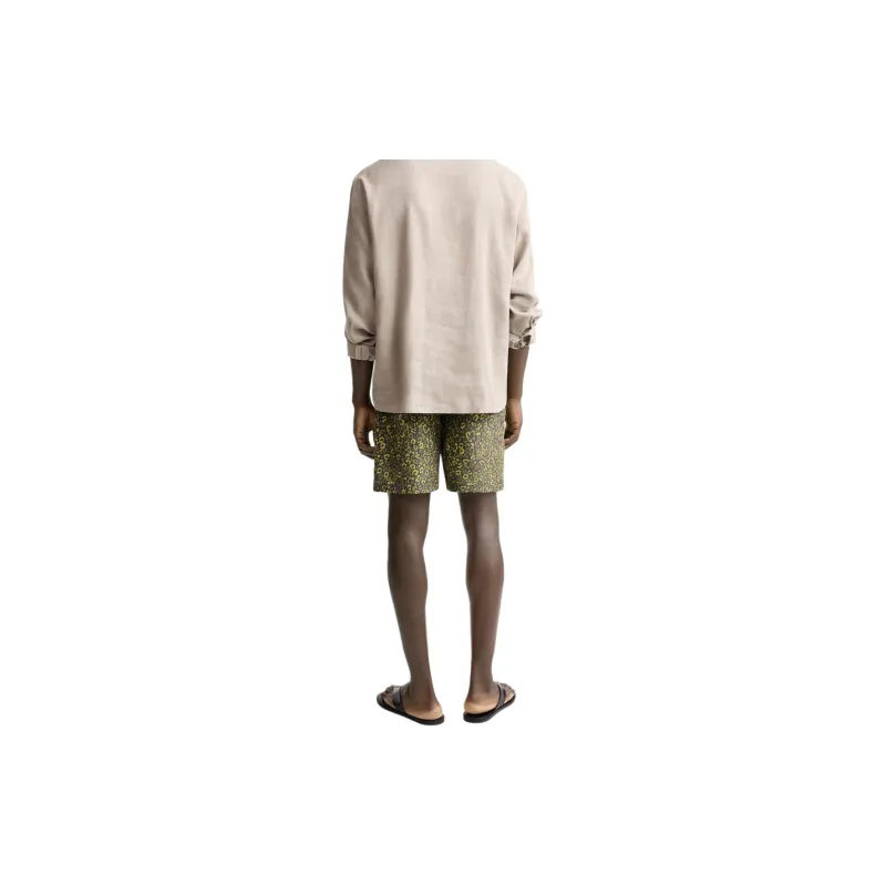 ZARA Swimming Shorts Men's Grass Green-3