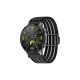 Lightweight Cut-Out[Upgraded Magnetic | Woven Slider]Black-Gunmetal Buckle