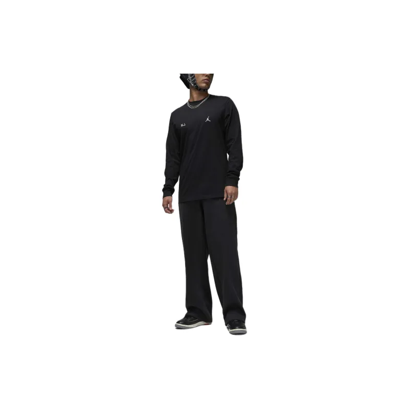 JORDAN Long-sleeve 'BLACK' T-shirt-4