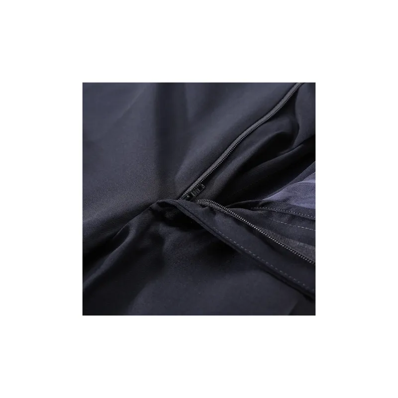 Zegna SS24 Suit Trouser Men's Marine Blue-3