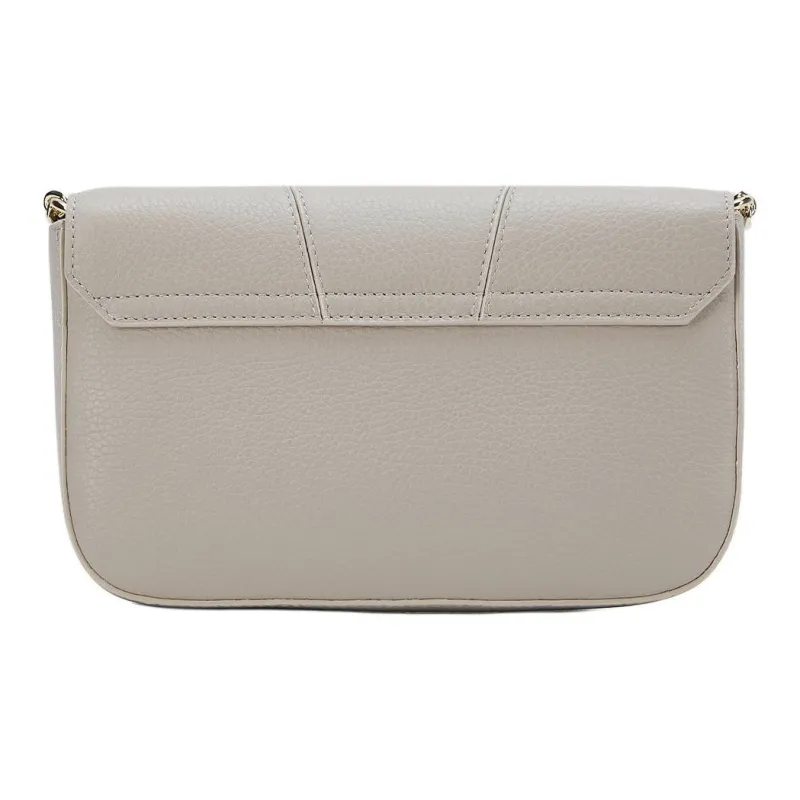 EMPORIO ARMANI Cow Leather Combo Bag, Shoulder Bag Medium Size Women's Light Coffee-4