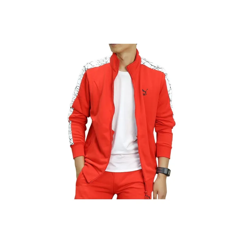 PUMA Jackets Men Red-2