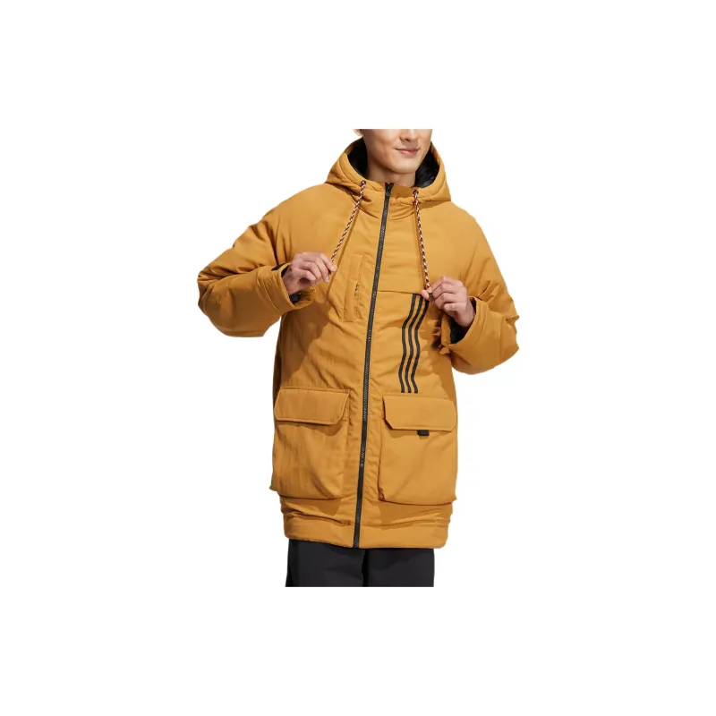 Adidas Neo Down Jackets Unisex Brown-2