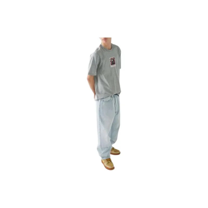 Levis T Shirts Men Gray-4