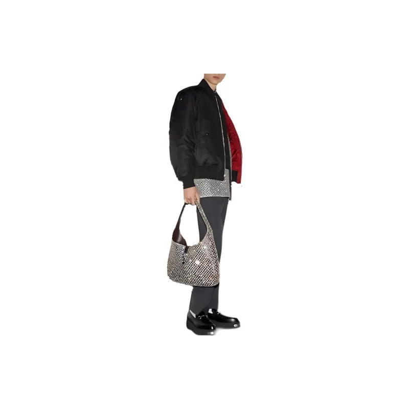 GUCCI Padded Twill Bomber Jacket-3