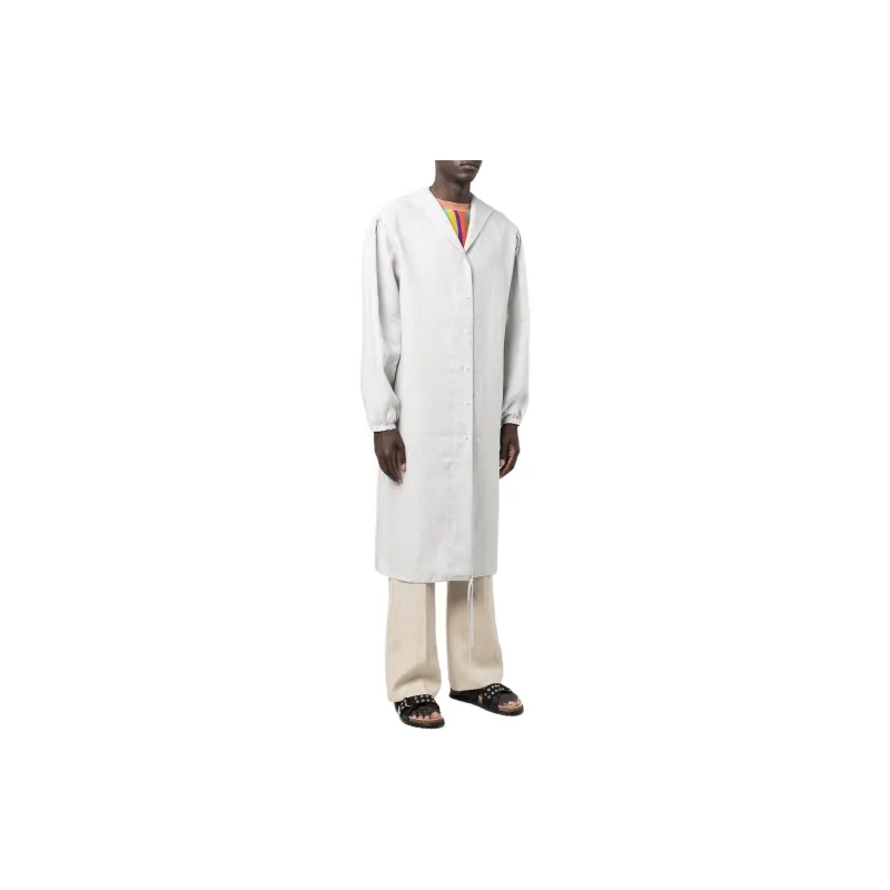 Karl Lagerfeld X Kenneth Ize Linen Tunic Shirt-4