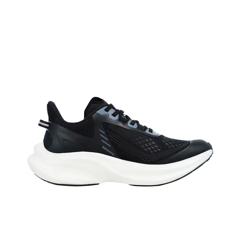 MINEPAIR Non slip Lightweight Low Top Casual Shoes Unisex Black Serenity Mirror-1