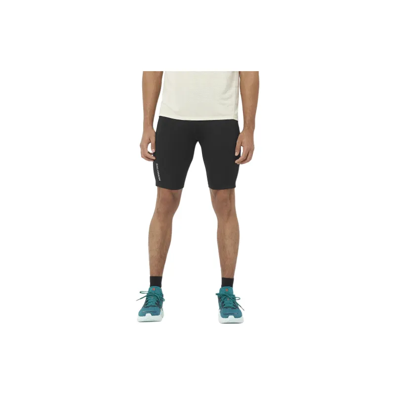 SALOMON CROSS RUN Sports Shorts Men Pitch Black-2