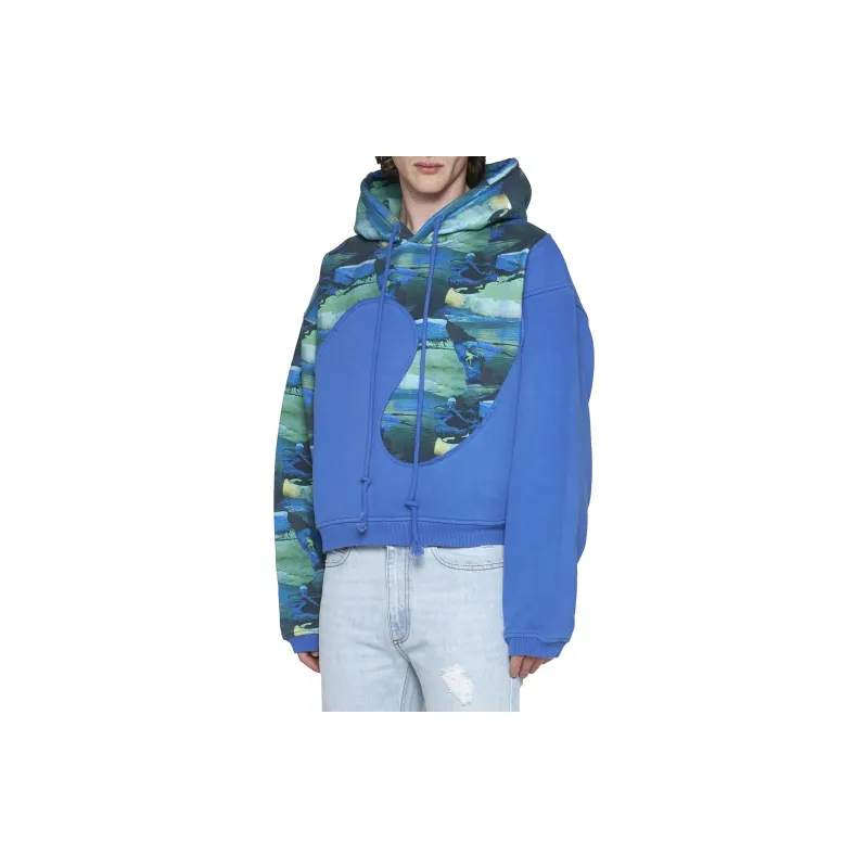 ERL Abstract print Long sleeved Hoodie-3