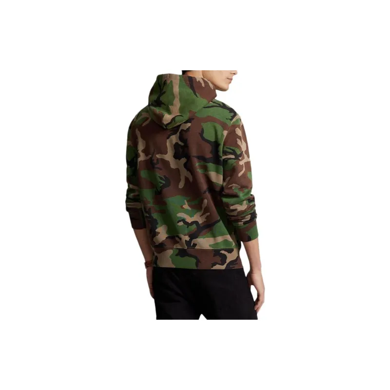 Polo Ralph Lauren Camouflage print Drawstring Hoodie-2