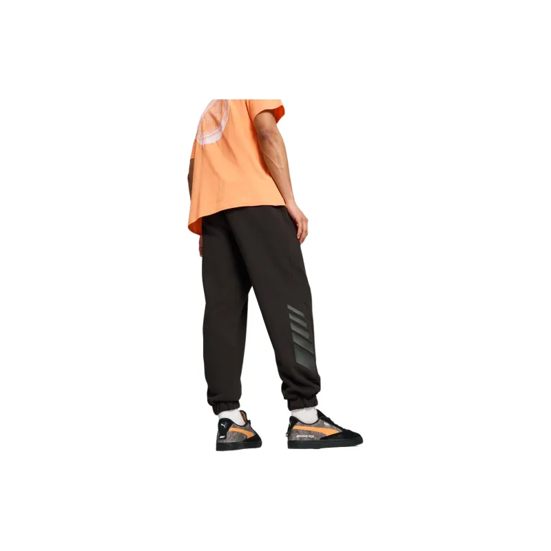 PUMA Mercedes Amg SS24 Knitted Sweatpants Men's Black-4