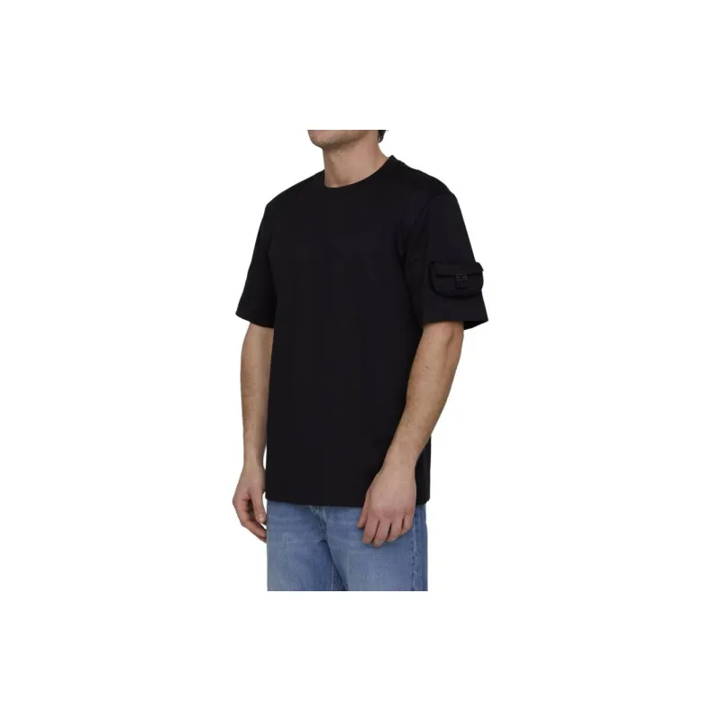 FENDI Crewneck Ff Buckle T Shirt-3