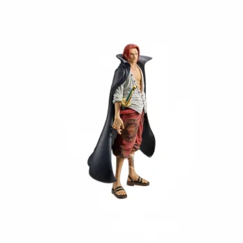 BANPRESTO Shanks Glass Factory One Piece Movie Red Koa Bonus Gifts 23cm