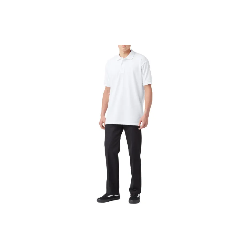 Dickies Polo Shirts Men White-3