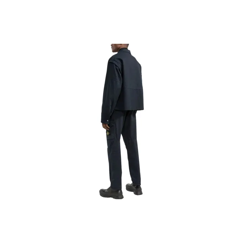 STONE ISLAND Cargo Pants Men Navy Blue-2