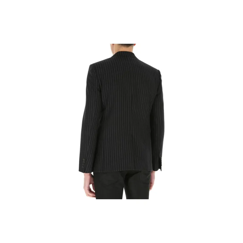 SAINT LAURENT Business Suits Men Black-3
