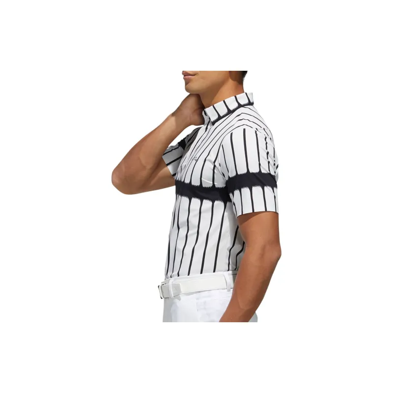 Adidas Polo Shirt Men's Black White-5