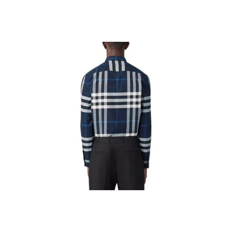 Burberry Night Check Twill Shirt-2