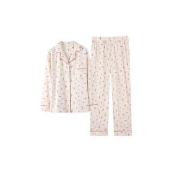 MADALLO Pajama Set Women's Light Orange