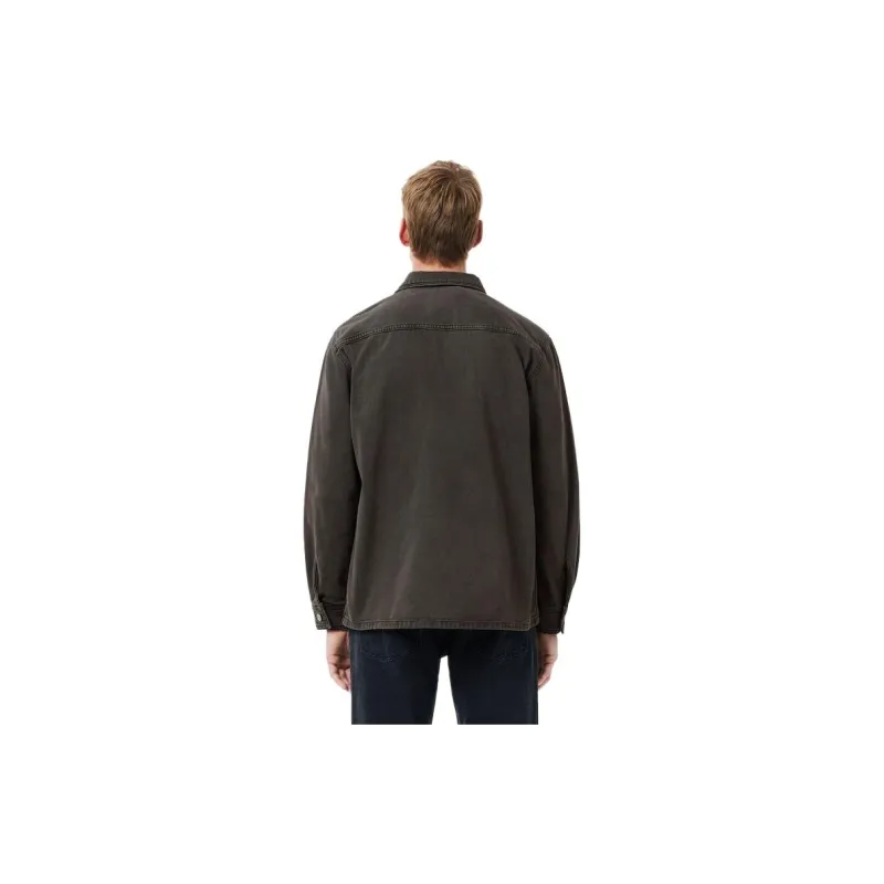 LACOSTE Denim Jacket Men's Black-3