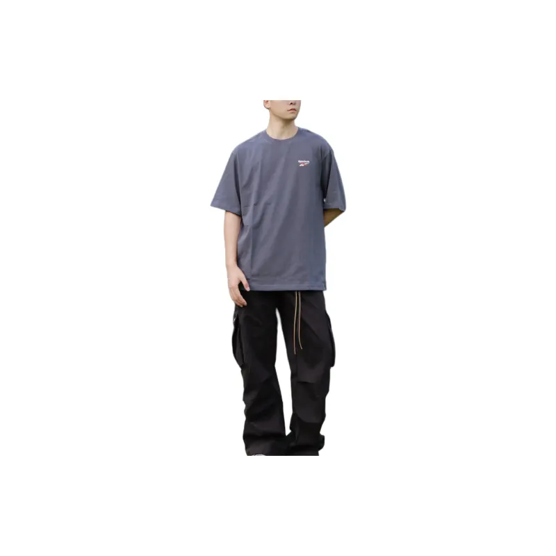 Reebok T Shirts Unisex Black-2