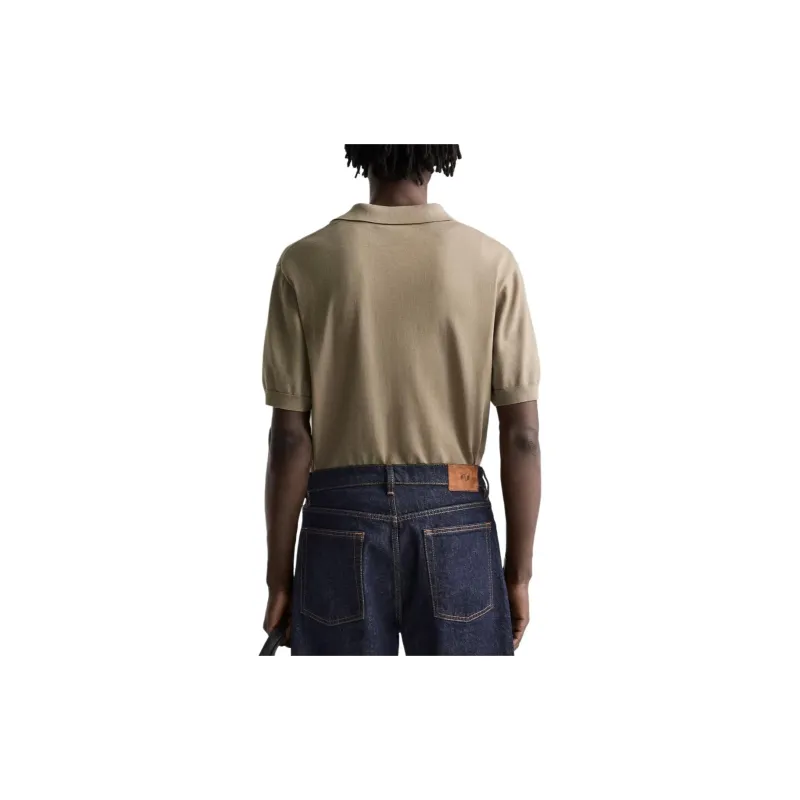 ZARA Polo Shirts Men Sand-3