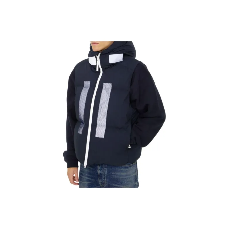 STONE ISLAND Vests Men Navy Blue-3