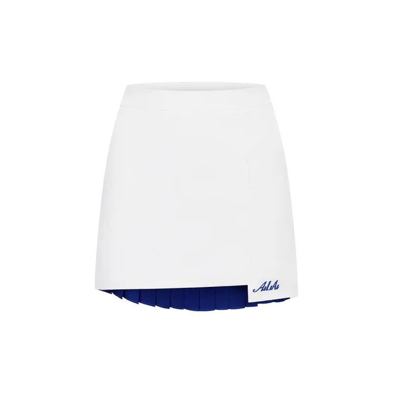 AILIAI Casual Short Skirts Women's White-1