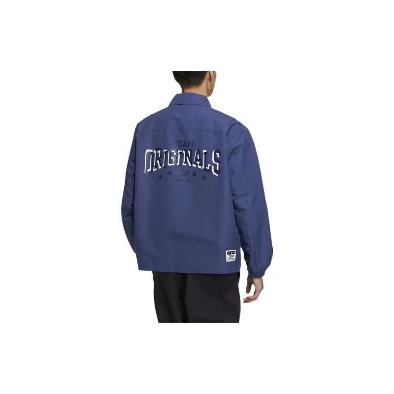 Adidas Originals Jackets Men Blue-2