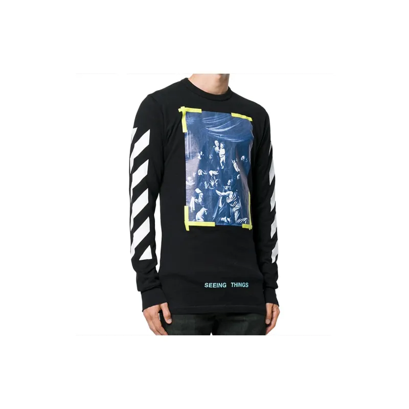 OFF WHITE SS19 T Shirt Men's Black-2