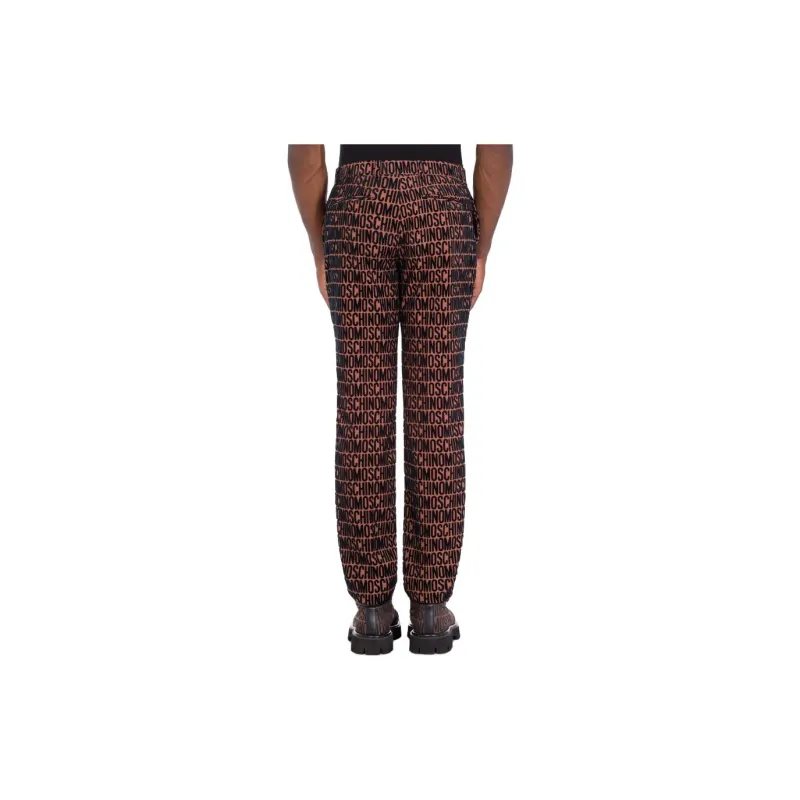 MOSCHINO Monogram Jacquard Slim-Cut Jeans-2