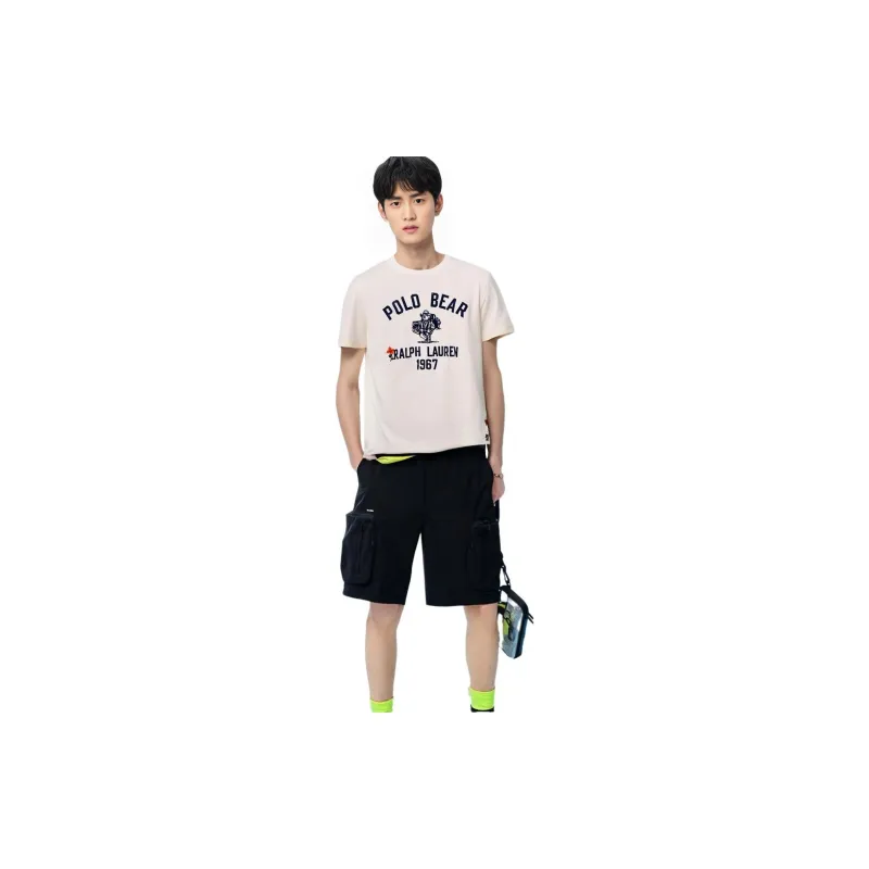 Polo Ralph Lauren T Shirts Men Ecru-2