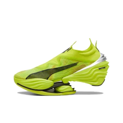 PUMA Fast-R Nitro Elite Running Shoes Women's Low-Top Yellow