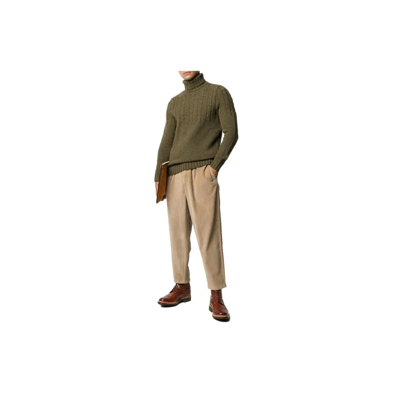 BARBOUR Sweater Men's Olive Green-1