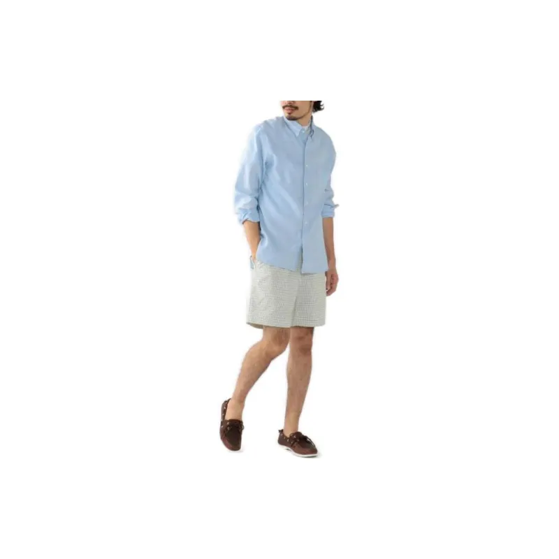 Beams Casual Shorts Men Green-3
