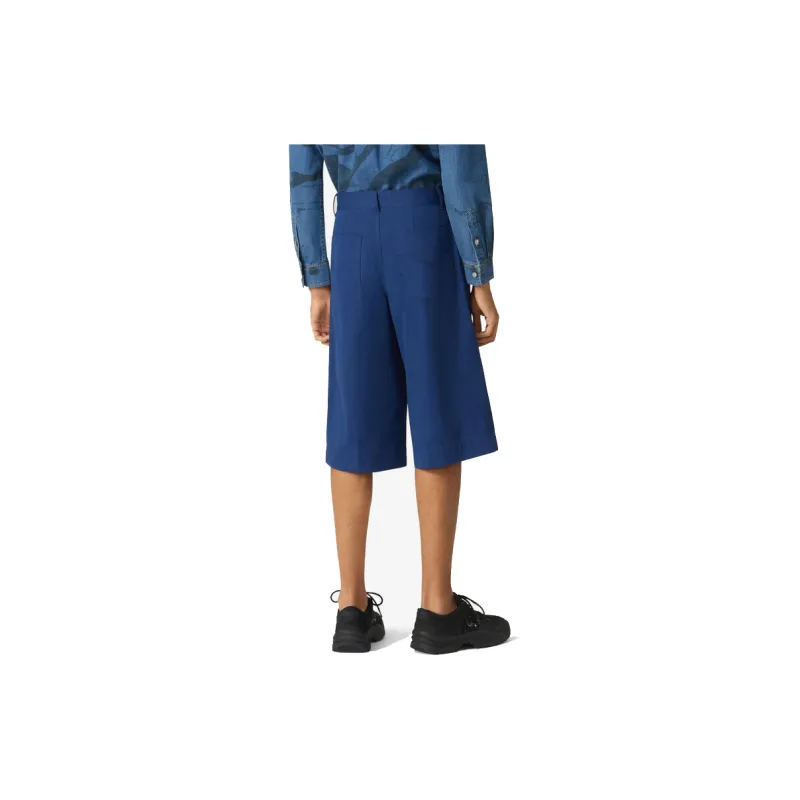 KENZO Long Cotton Shorts-4