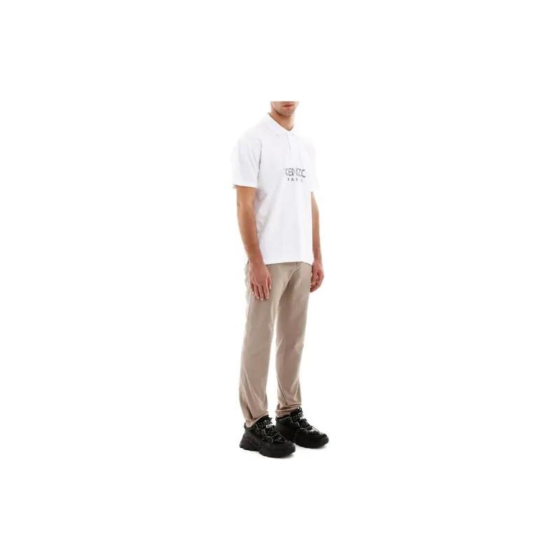 KENZO Polo Shirts Men White-2