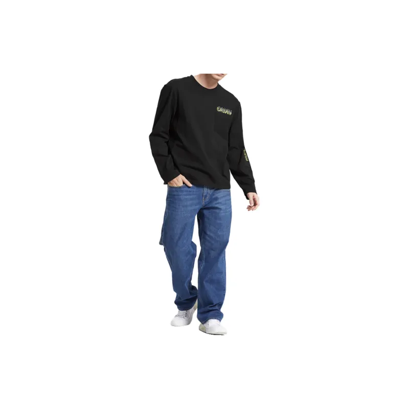 CALVIN KLEIN T Shirt Men's Black-4