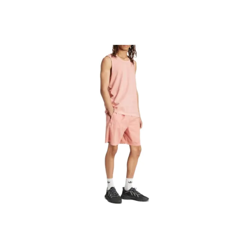 Adidas Trefoil Essentials+ Dye Woven Shorts Casual Shorts Men's Pink-1