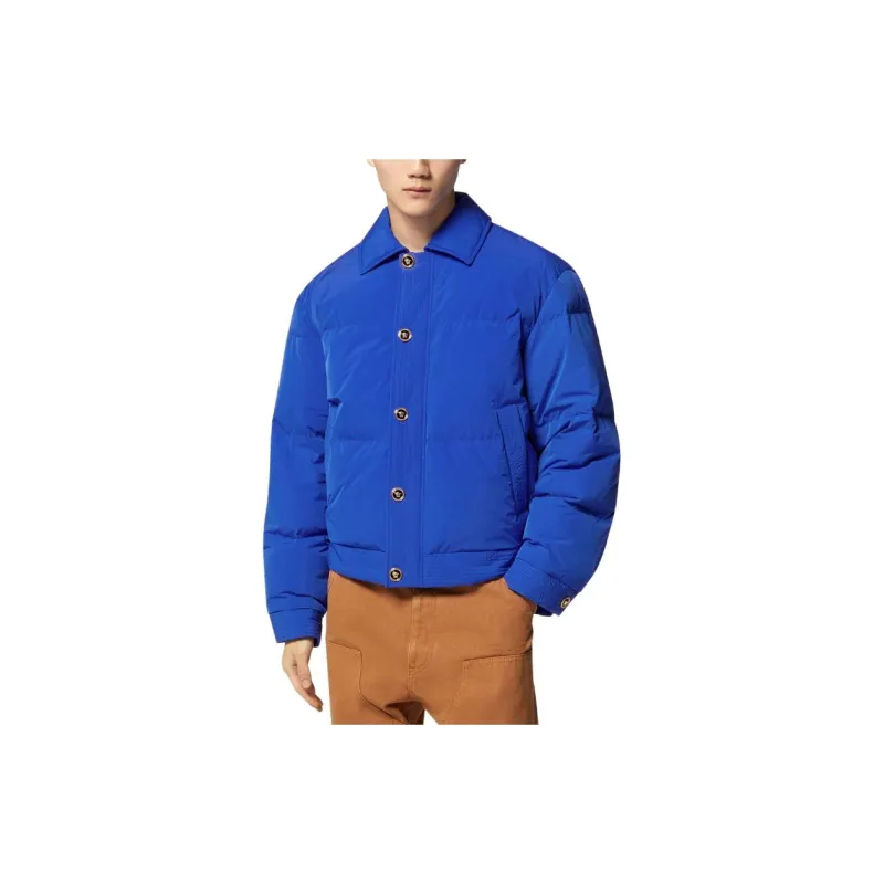 VERSACE Jackets Men Blue-2