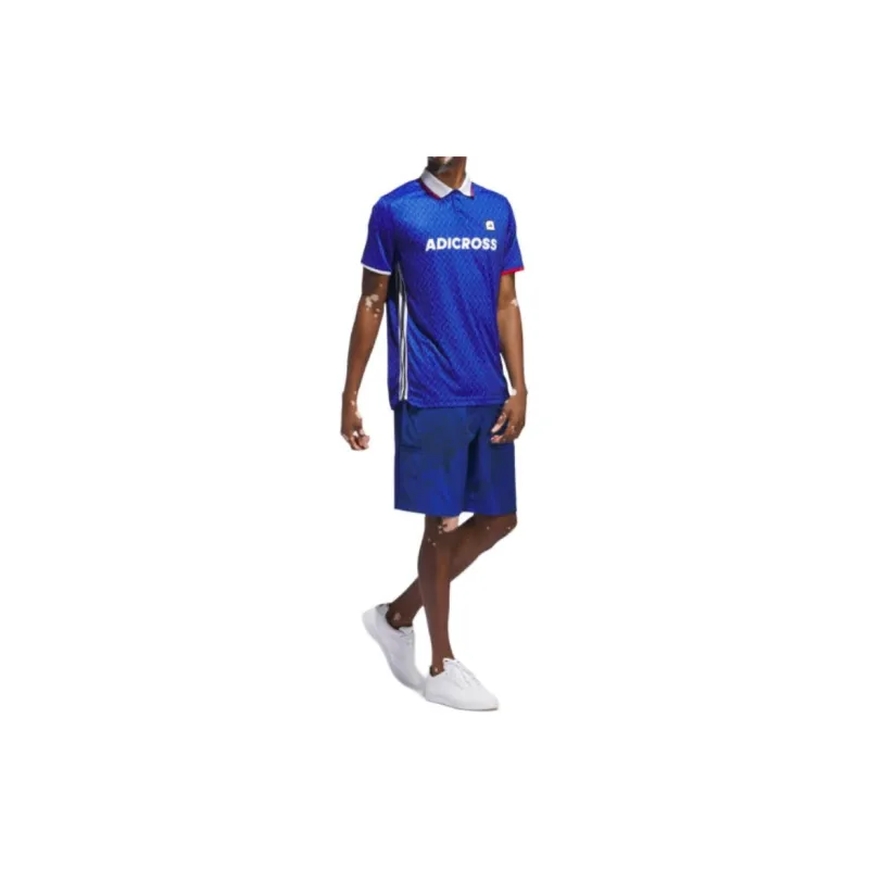 Adidas Polo Shirt Men's Royal Blue-2