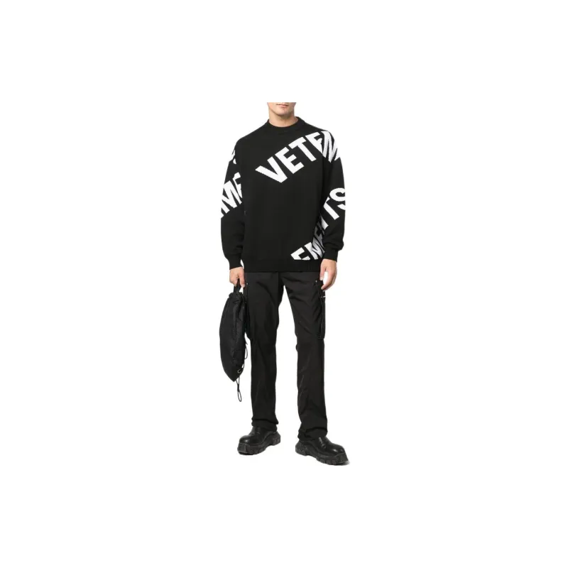 Vetements Sweaters Men Black-1