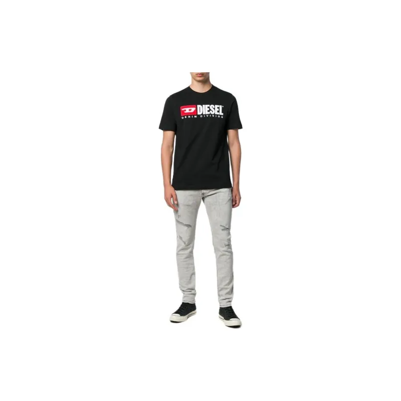DIESEL T Shirts Men Black-1
